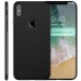 Husa ultra-subtire din fibra de carbon pentru iPhone XS, Negru - Ultra-thin carbon fiber case for iPhone XS, Black