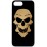Husa VINTAGE din lemn acacia pentru iPhone 7/8 plus, pirogravura - Acacia wood vintage case for iPhone 7/8 Plus, phyrography "Tribal Skull"