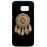 Husa vintage din lemn acacia pentru Samsung Galaxy S7, pirogravura - Acacia wood vintage case for Samsung Galaxy S7, phyrography "Talisman Dreamcatcher"