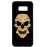 Husa suvenir din lemn acacia pentru Samsung Galaxy S8, pirogravura - Acacia wood vintage case for Samsung Galaxy S8, phyrography "Tribal Skull"