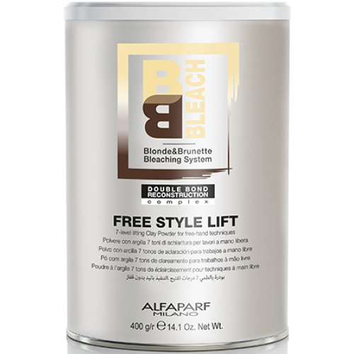 Pudra decoloranta pentru tehnici libere - Free Style Lift Bleaching Powder - Alfaparf - 400g