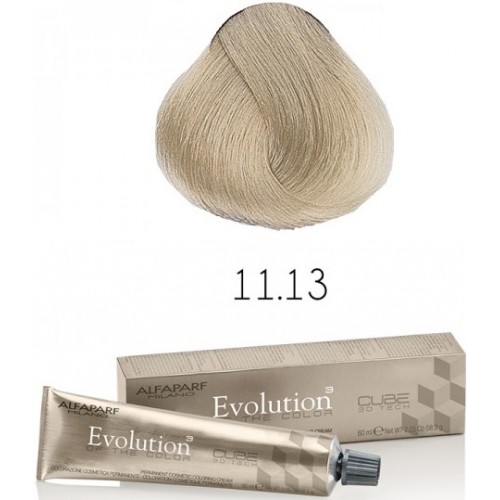 Vopsea permanenta profesionala - 11.13 - Evolution of the Color Cube - Alfaparf Milano - 60 ml