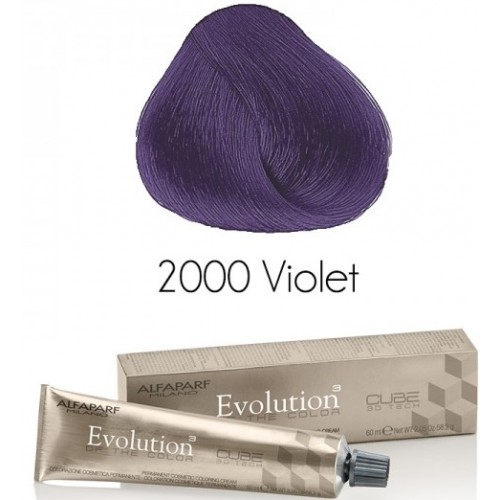 Vopsea permanenta profesionala - 2000 - Evolution of the Color Cube - Alfaparf Milano - 60 ml