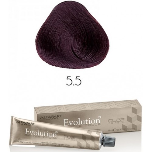 Vopsea permanenta profesionala - 5.5 - Evolution of the Color Cube - Alfaparf Milano - 60 ml