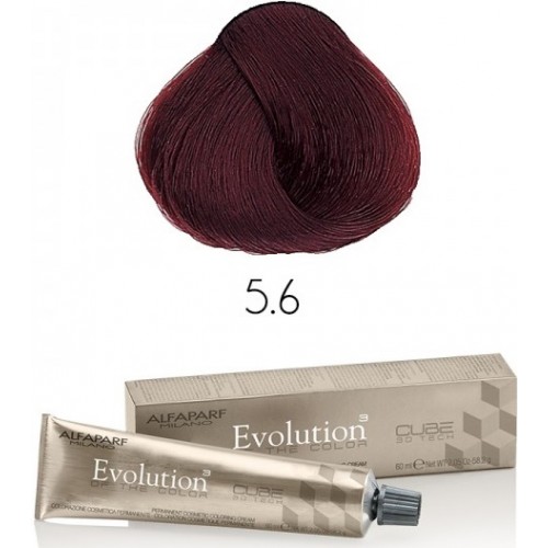 Vopsea permanenta profesionala - 5.6 - Evolution of the Color Cube - Alfaparf Milano - 60 ml