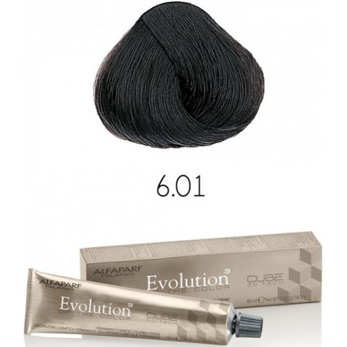 Vopsea permanenta profesionala - 6.01 - Evolution of the Color Cube - Alfaparf Milano - 60 ml