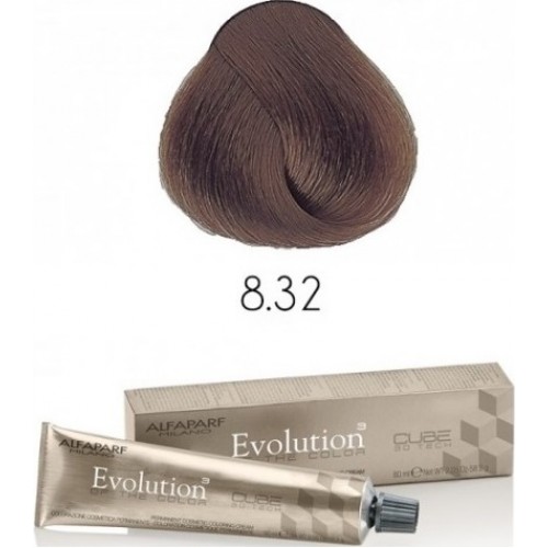 Vopsea permanenta profesionala - 8.32 - Evolution of the Color Cube - Alfaparf Milano - 60 ml