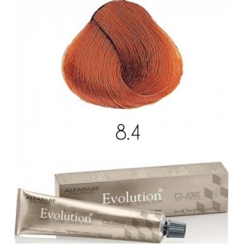 Vopsea permanenta profesionala - 8.4 - Evolution of the Color Cube - Alfaparf Milano - 60 ml