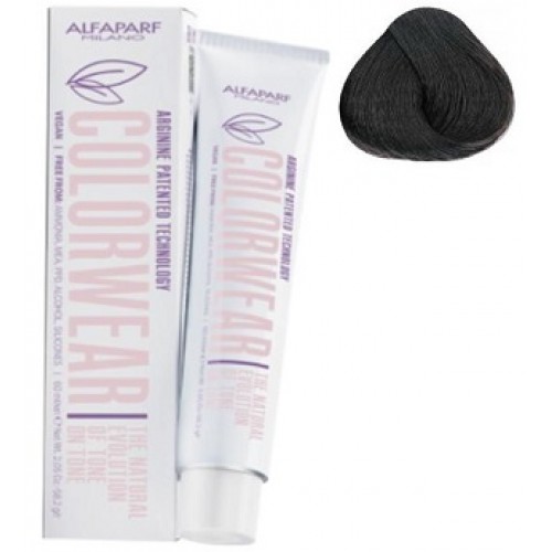 Vopsea semi-permanenta fara amoniac profesionala - 1 - Professional Hair Dye - Color Wear - Alfaparf Milano - 60 ml