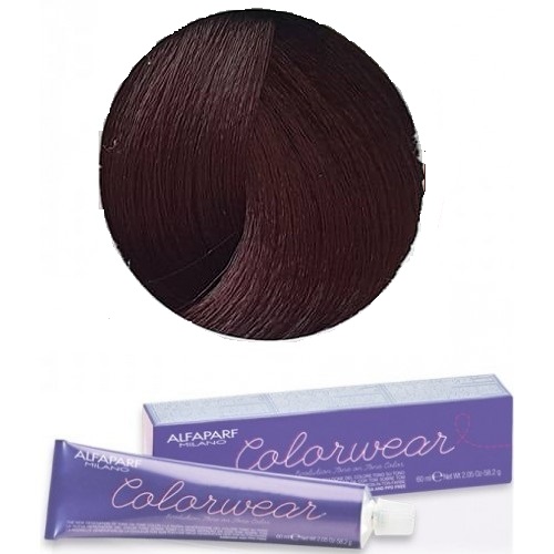 Vopsea semi-permanenta fara amoniac profesionala - 6 Metallic Ruby Brown - Color Wear - Alfaparf Milano - 60 ml