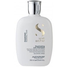 Sampon de stralucire pentru par normal - Illuminating Shampoo - Semi Di Lino - Diamond - Alfaparf Milano - 250 ml