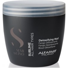 Namol detoxifiant pentru purificarea parului si scalpului - Detoxifying Mud - Semi di Lino - Sublime - All Hair Types - Alfaparf Milano - 500 ml