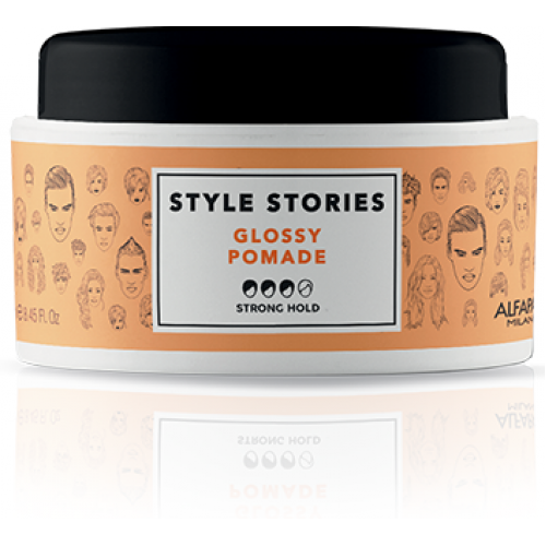 Ceara de stralucire pentru toate tipurile de par - Glossy Pomade - Style Stories - Alfaparf - 100 ml