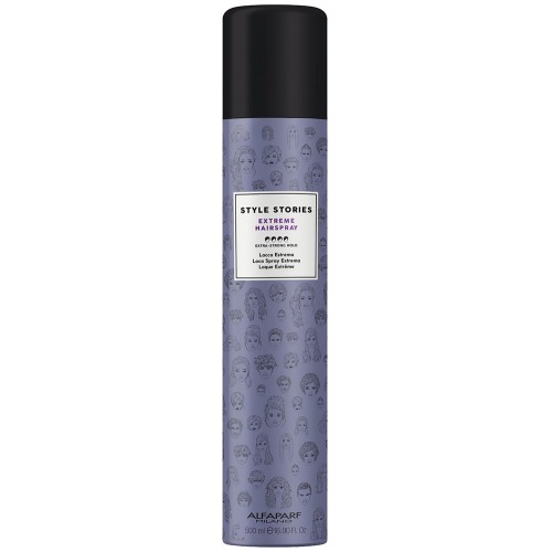 Fixativ cu fixare extra puternica - Extra Strong Hairspray - Style Stories - Alfaparf - 500 ml