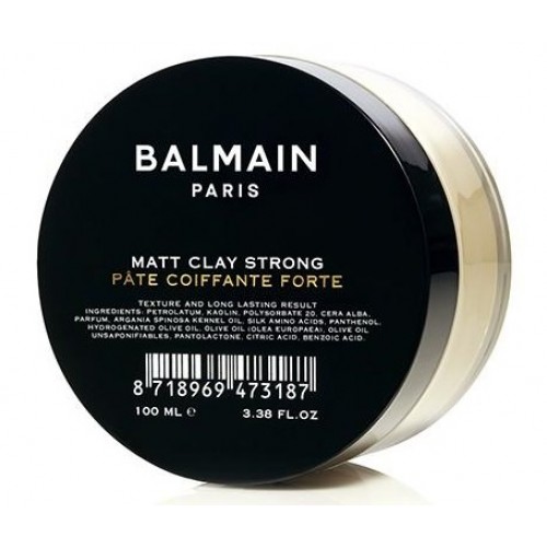 Cear de par cu fixare puternic - Matt Clay Strong- Balmain- 100 ml