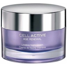 Crema anti-rid cu celule stem - Cell Active Age Renewal - Lineless Night Cream - Bruno Vassari - 50 ml