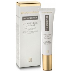 Crema anti-rid nutritiva pentru conturul ochilor - Vitamin Eye Cream - Bruno Vassari - 15 ml
