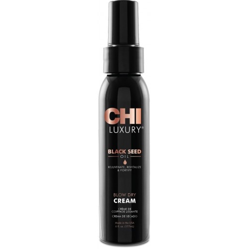 Crema de par hidratanta pentru styling si uscare rapida - Blow Dry Cream - Black Seed Oil - CHI Luxury - 177 ml