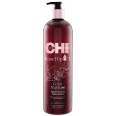 Sampon protector pentru par uscat si vopsit - Protecting Shampoo - Color Nurture - CHI - 739 ml