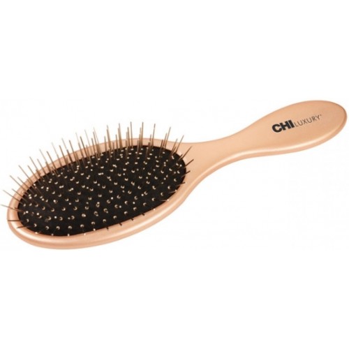 Perie plata cu peri metalici - Metal Bristle Paddle Brush - CHI Luxury