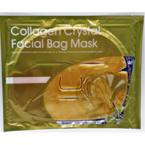 Masca cu cristale de colagen natural extras din plante, alantoina si ulei esential de trandafir pentru ten - Collagen Crystal Facial Bag Mask