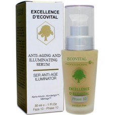 Ser iluminator pentru albire - Anti-Aging And Illuminating Serum - Excellence D'Ecovital - Ecovital - 30 ml