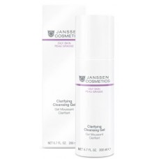 Demachiant Gel Purifiant - Ten Gras - Clarifying Cleansing Gel - Oily Skin - Janssen Cosmetics - 200 ml