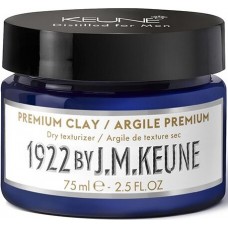 Crema modelatoare cu fixare puternica pentru barbati - Premium Clay - Distilled for Men - Keune - 75 ml