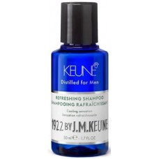 Sampon revigorant cu menta pentru barbati - Refreshing Shampoo - Distilled for Men - Keune - 50 ml