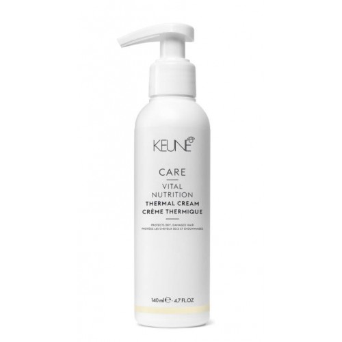 Cremă reconstructoare cu protecție termică pentru păr uscat - Vital Nutrition Thermal Cream - Keune - 140 ml