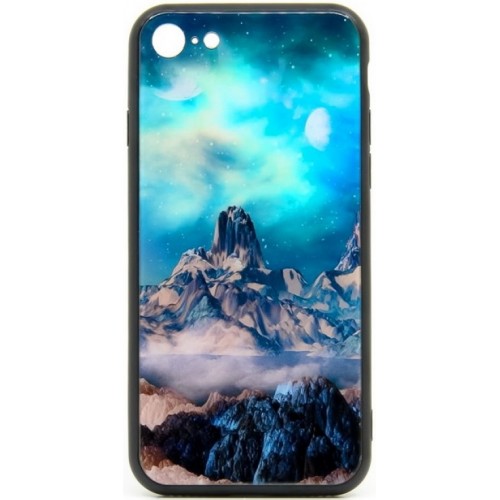 Husa eleganta ultra-subtire de lux pentru iPhone 7/8, patern - Luxury ultra-thin case for iPhone 7/8, patern "The mountain fair"