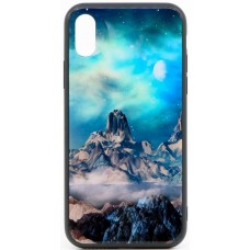 Husa eleganta ultra-subtire de lux pentru iPhone X, patern - Luxury ultra-thin case for iPhone X, patern "The mountain fair"