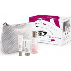 Set cadou pentru ingrijirea pielii din jurul ochilor - 100, 96A & 65A - Magnificent Eyes Pouch Hydration - Maria Galland