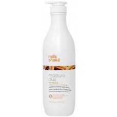 Sampon intens hidratant anti-imbatranire pentru parul uscat - Shampoo - Moisture Plus - Milk Shake - 1000 ml