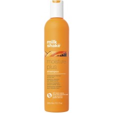 Sampon intens hidratant anti-imbatranire pentru parul uscat - Shampoo - Moisture Plus - Milk Shake - 300 ml