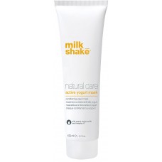 Masca reconstructoare pe baza de proteine de iaurt pentru par normal, colorat sau uscat - Active Yogurt Mask - Natural Care - Milk Shake - 150 ml