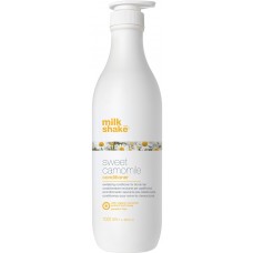 Balsam hidatant si revitalizant pentru par blond - Conditioner - Sweet Camomile - Milk Shake - 1000 ml