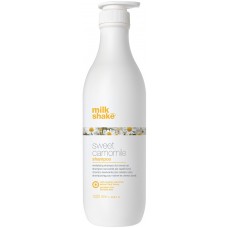 Sampon hidratant si revitalizant pentru par blond - Shampoo - Sweet Camomile - Milk Shake - 1000 ml