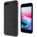 Husa magnetică din silicon mat anti amprentă - Magic Case for Apple IPhone 8 Plus, black - Nillkin