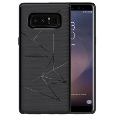 Husa magnetică din silicon mat anti amprentă - Magic Case for Samsung Galaxy Note 8, black - Nillkin