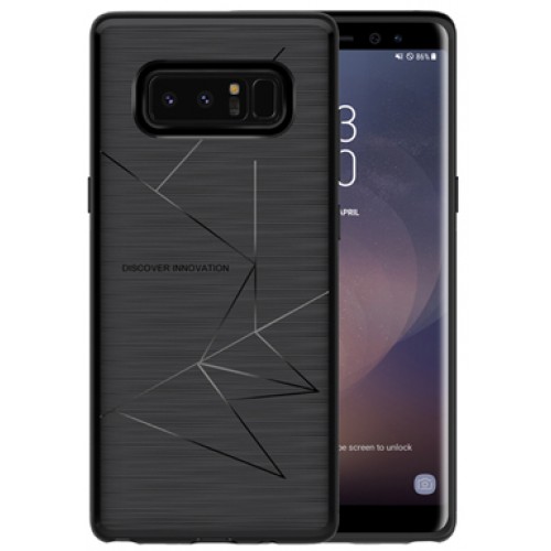 Husa magnetică din silicon mat anti amprentă - Magic Case for Samsung Galaxy Note 8, black - Nillkin