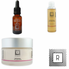 Set profesional pentru albire și depigmentare + acid hialuronic - Skin Care - Remary - 3 produse