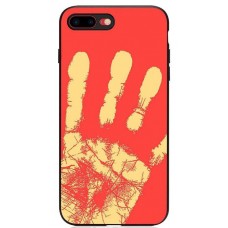 Carcasa termosensibila pentru iPhone X, Rosu - Thermosensitive case for iPhone X, Red