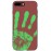 Carcasa termosensibila pentru iPhone X, Rosu-maroniu - Thermosensitive case for iPhone X, Red-Brown