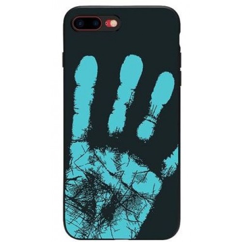 Husa termosensibila pentru Samsung Galaxy A6 (2018), Albastru inchis - Thermosensitive case for Samsung Galaxy A6 (2018), Dark Blue