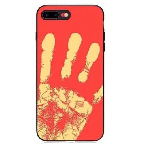 Husa termosensibila pentru Samsung Galaxy A6 (2018), Rosu - Thermosensitive case for Samsung Galaxy A6 (2018), Red