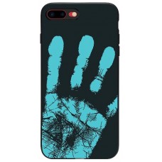 Carcasa termosensibila pentru Samsung Galaxy S8, Albastru inchis - Thermosensitive case for Samsung Galaxy S8, Dark-Blue