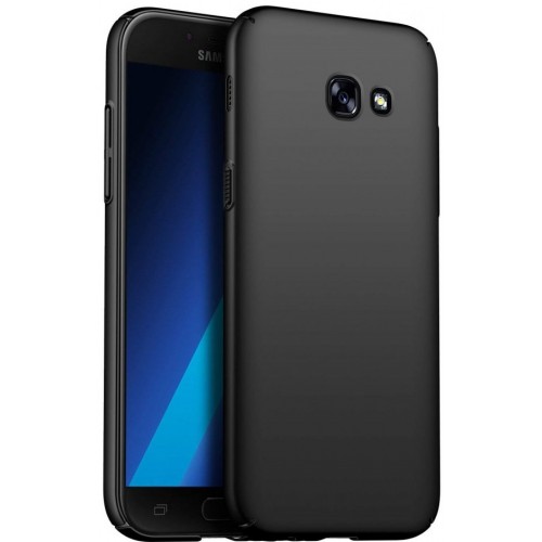 Husa ultra-subtire din fibra de carbon pentru Samsung Galaxy A3 (2017), Negru - Ultra-thin carbon fiber case for Samsung Galaxy A3 (2017), Black