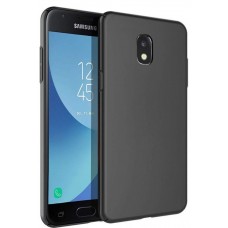 Husa ultra-subtire din fibra de carbon pentru Samsung Galaxy J7 PRO (2017), Negru - Ultra-thin carbon fiber case for Samsung Galaxy J7 Pro (2017), Black