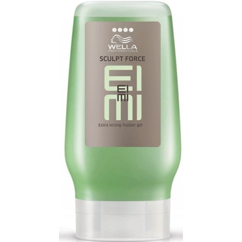 Gel de fixare extra puternic - Extra Strong Flubber Gel - Sculpt Force - EIMI - Wella - 125 ml